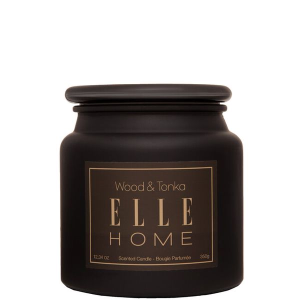 Elle Home Wood & Tonka sviečka 350 g