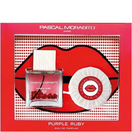 Pascal Morabito Purple Ruby kazeta, EdP 95 ml + mydlo 1ks parfum. tuhé